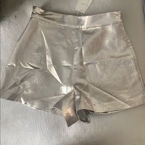 MAJE GOLD SHORTS